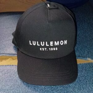 Lululemon Black Logo Baseball Cap